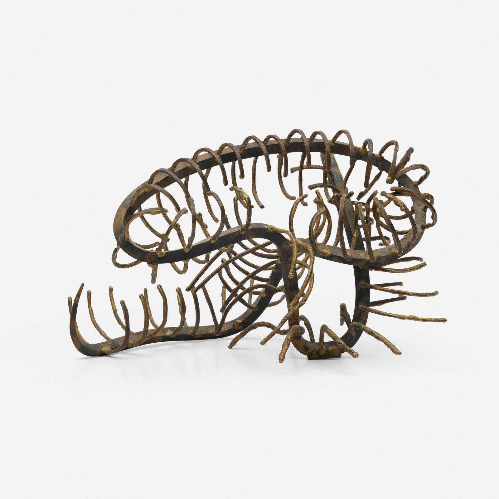 Mary Callery, Composition 11: Mary Callery Composition 11 1960steel and brass 6.5 h x 10 w x 10 d in (17 x 25 x 25 cm) This work is number 1 from the edition of 8. Provenance: Mr. Paulo Bettencourt