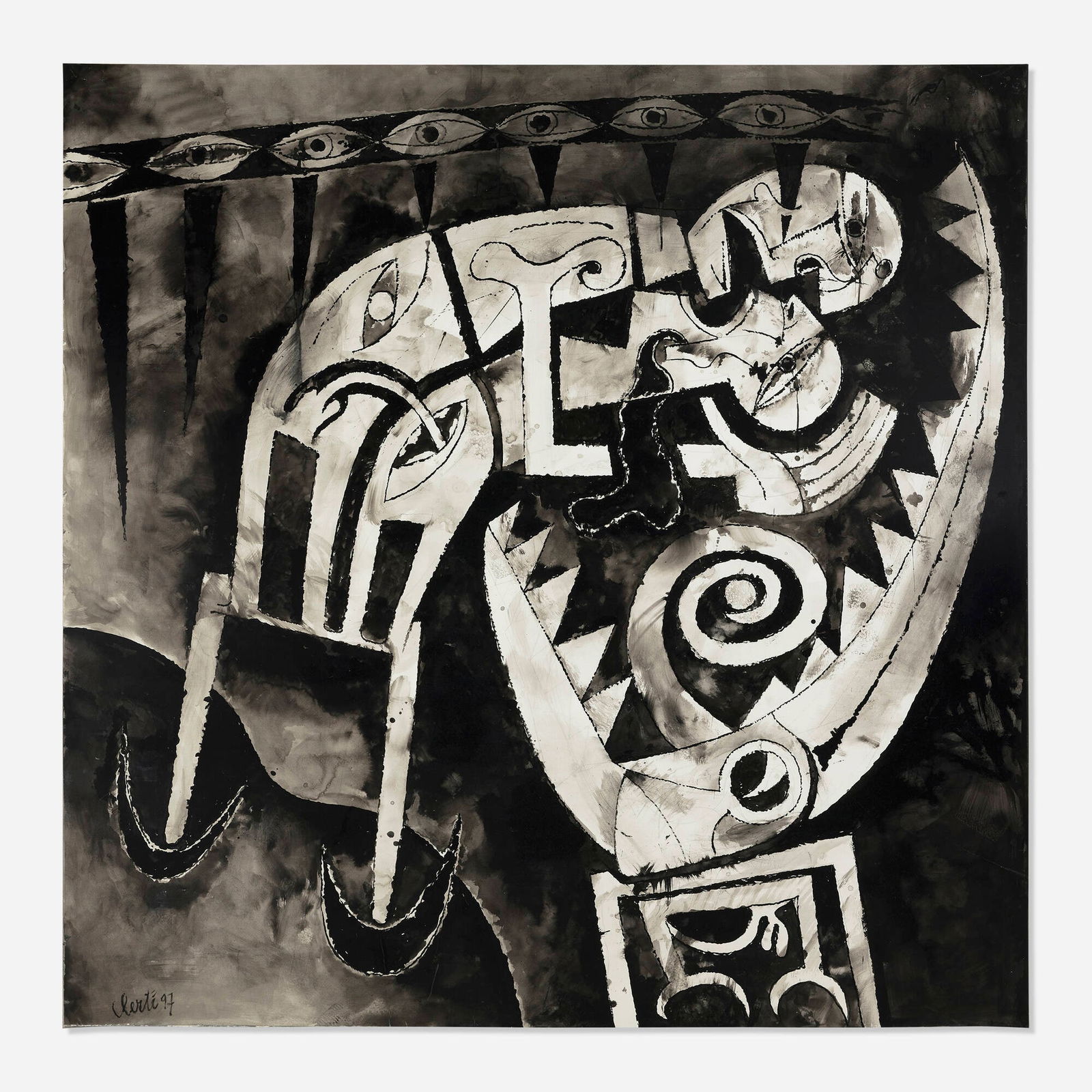 Jean Clerte, La Main en miroir (1 of 4)