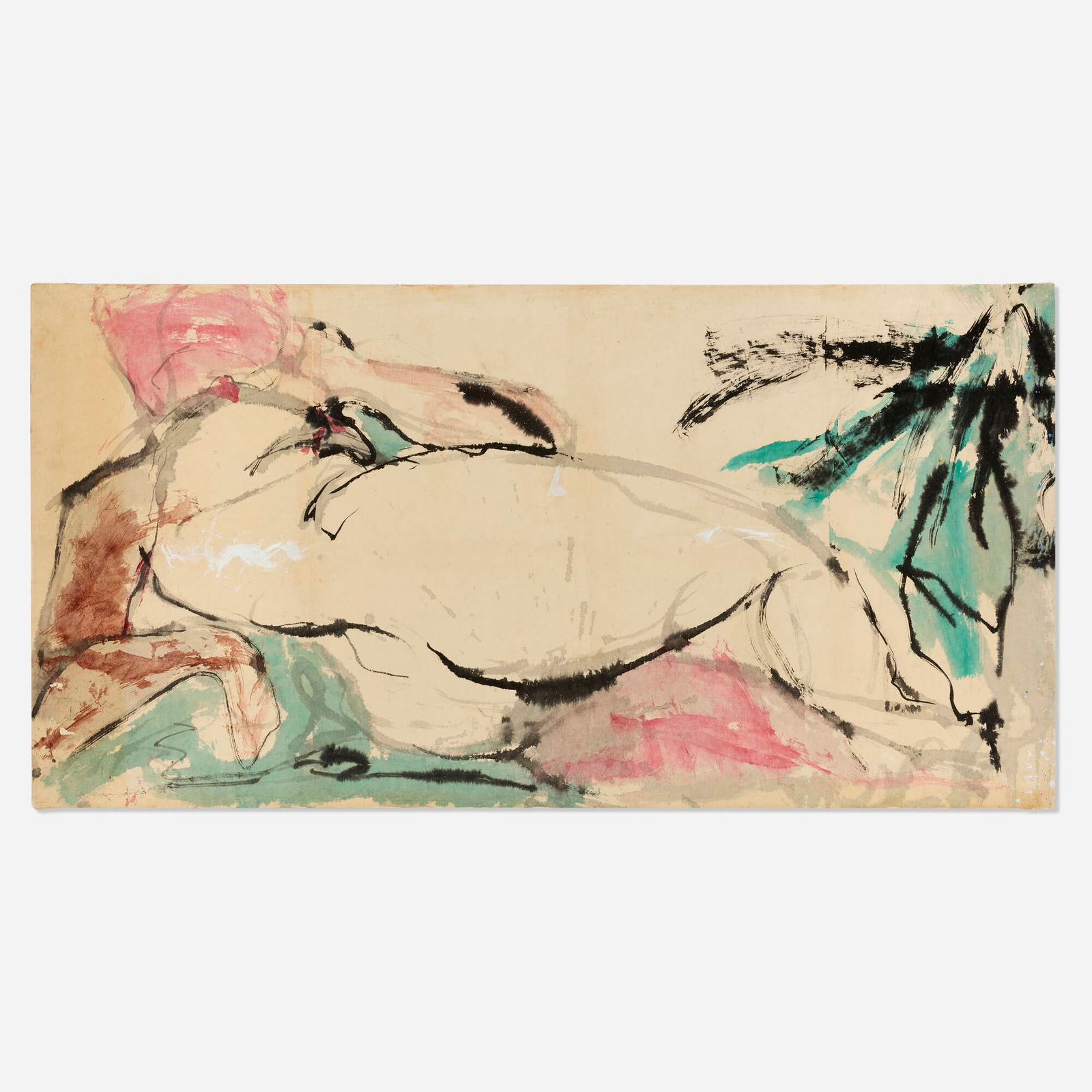 Vivian Springford, Untitled (Rice Paper Mounting) (1 of 3)