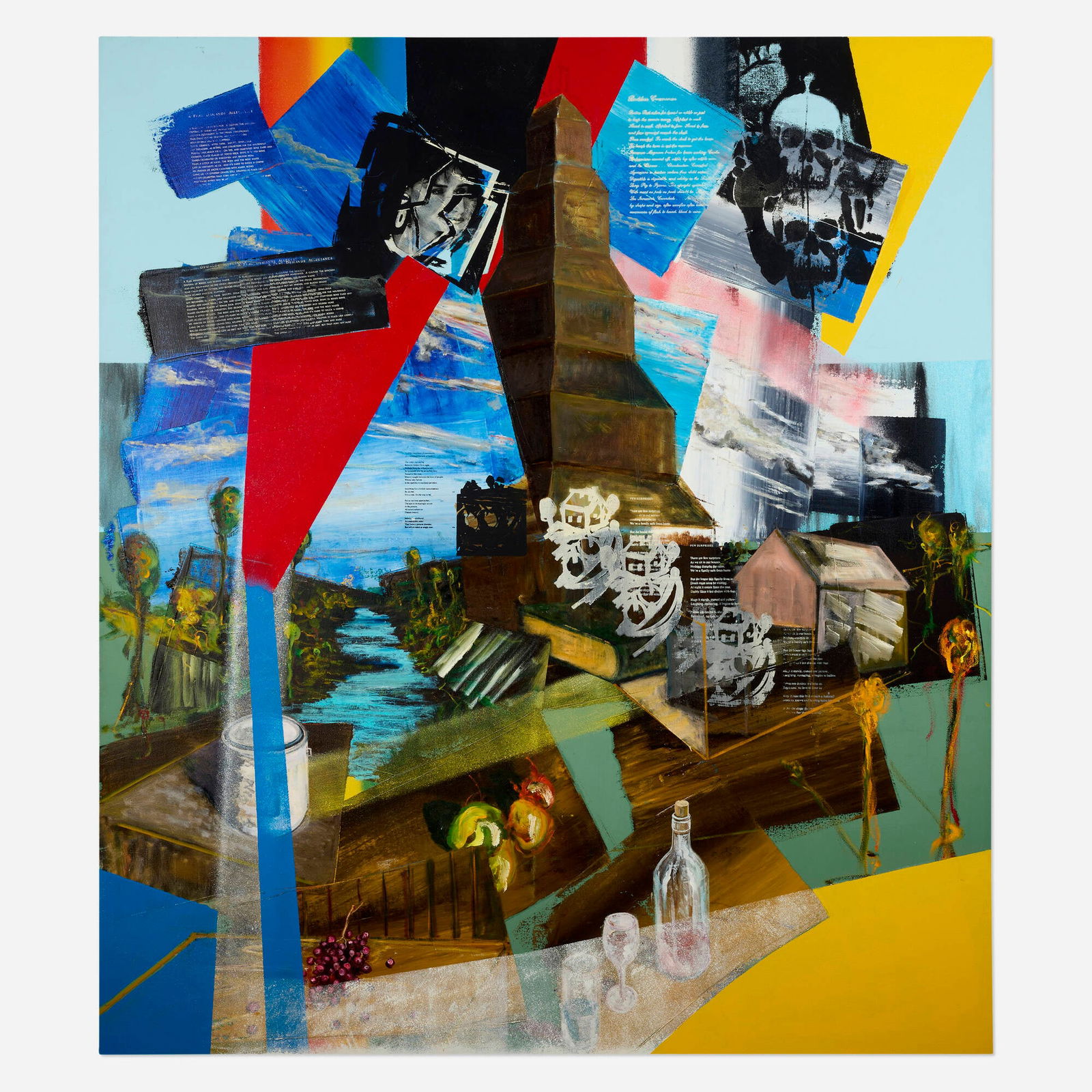 Peter Nadin, The View XXIV (The Tower of Babel) (1 of 3)