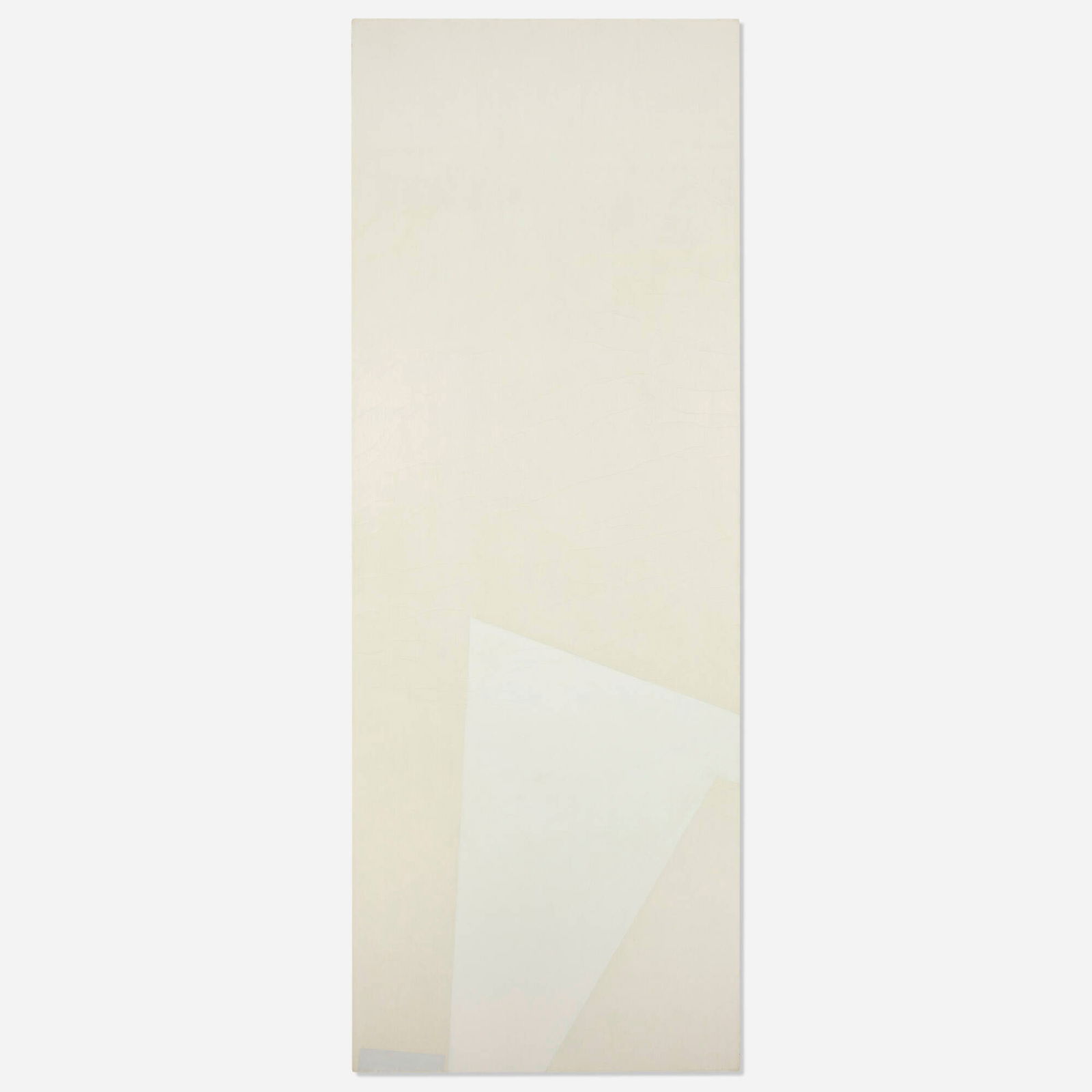 Sidney Wolfson, White Arrow: Sidney Wolfson White Arrow 1958oil on canvas 76.125 h x 28 w in (193 x 71 cm) Provenance: Estate of Thomas Downing | Gary Snyder Fine Art, New York This wo