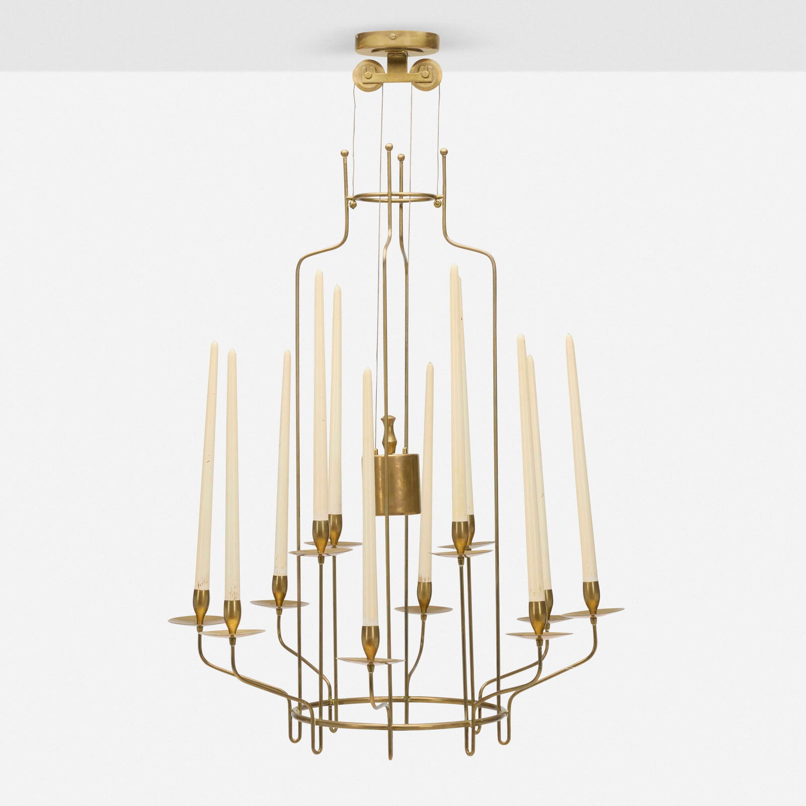 Paavo Tynell, Counterbalance hanging candelabrum (1 of 3)