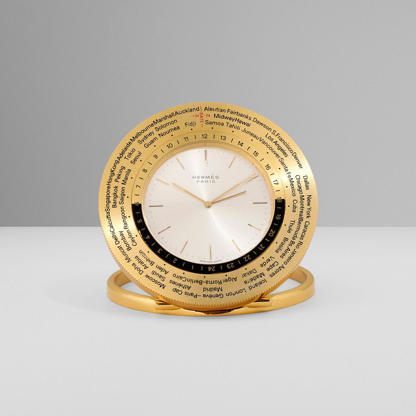 Hermes, World time table clock (1 of 3)