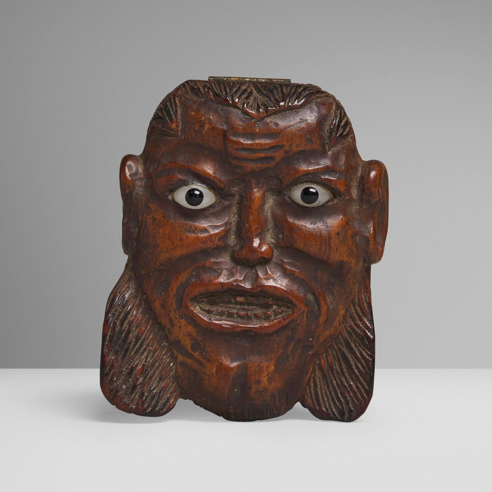 Japanese, Mask-form box (inro) (1 of 4)