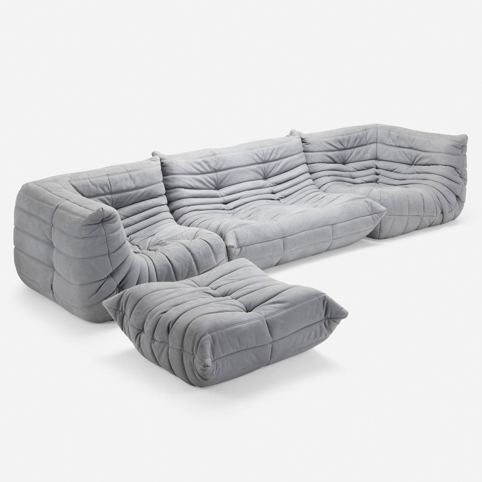 Michel Ducaroy, Togo sectional sofa and ottoman (1 of 6)