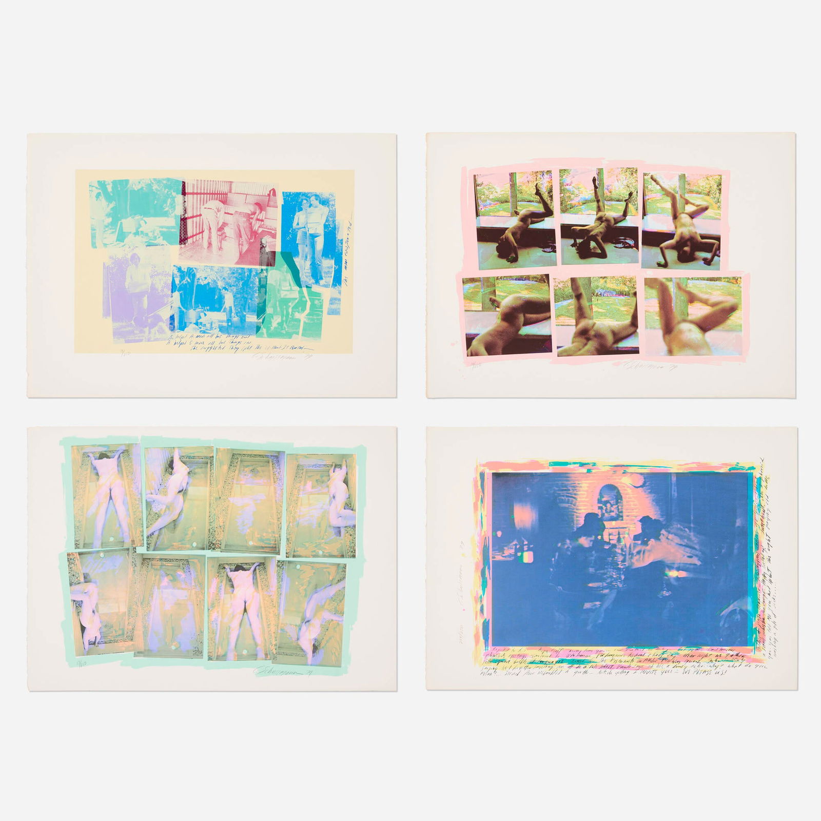 Carolee Schneemann, Four works (1 of 2)