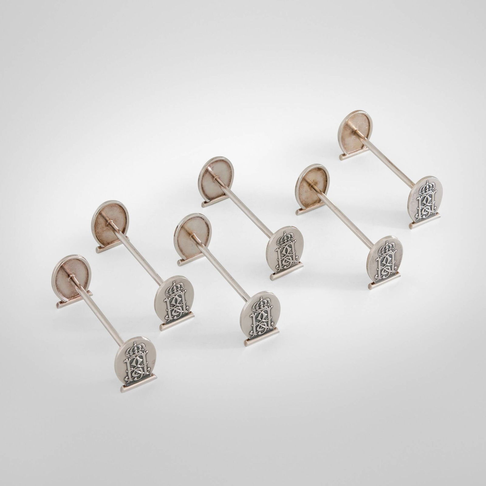 German, Etui knife rests, set of six (1 of 3)