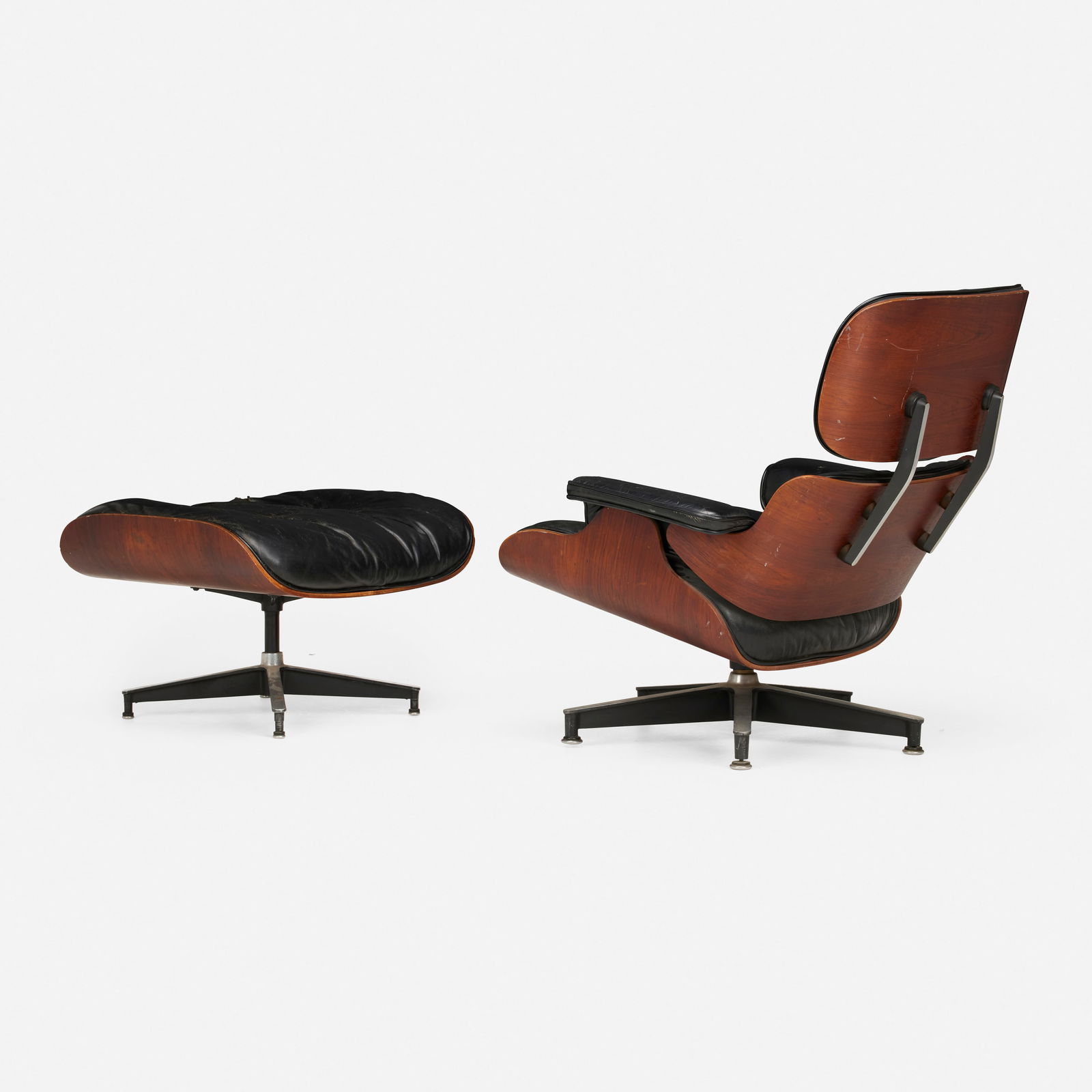 Charles and Ray Eames, 670 lounge and 671 ottoman (1 of 5)