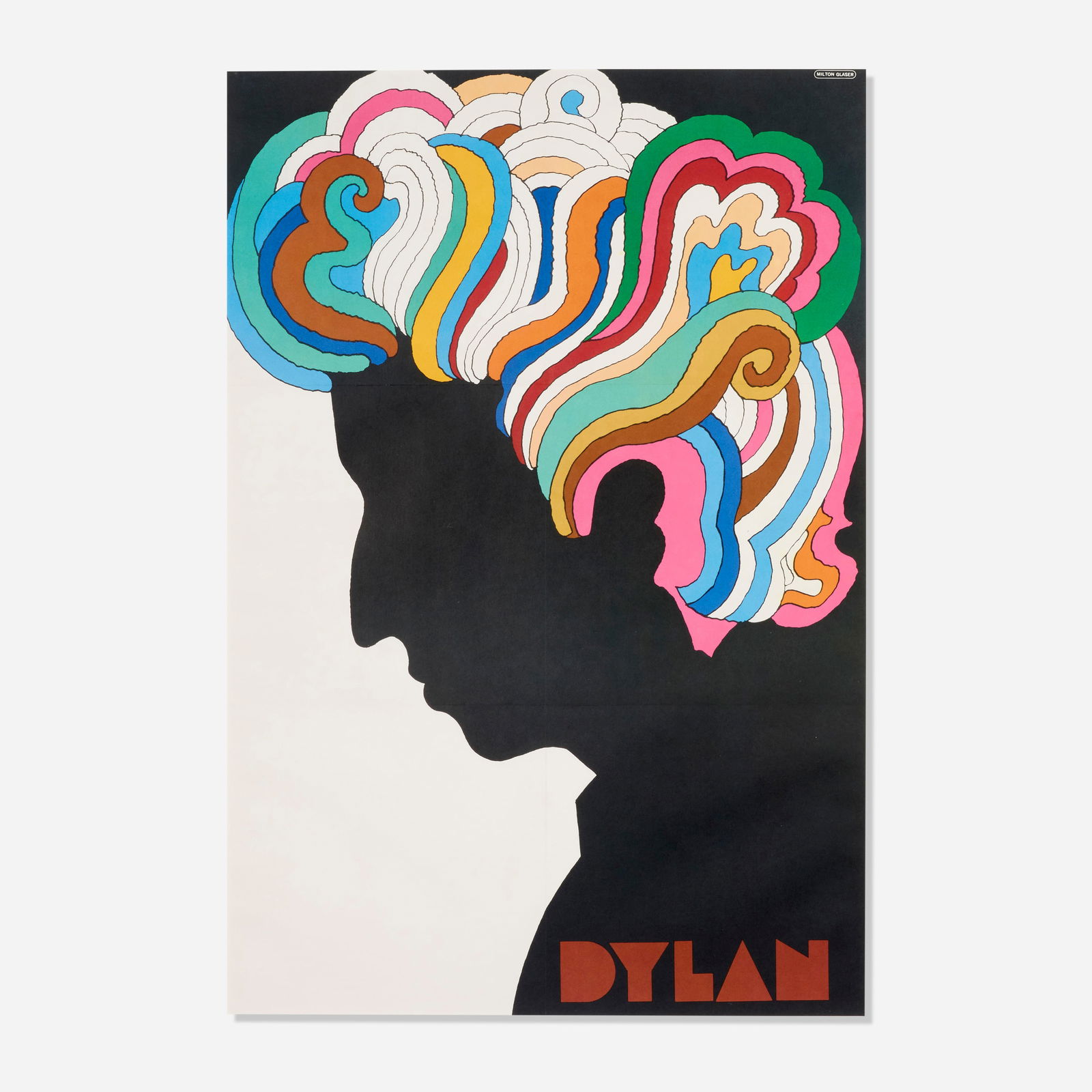 Milton Glaser, Dylan poster (for Columbia Records) (1 of 3)