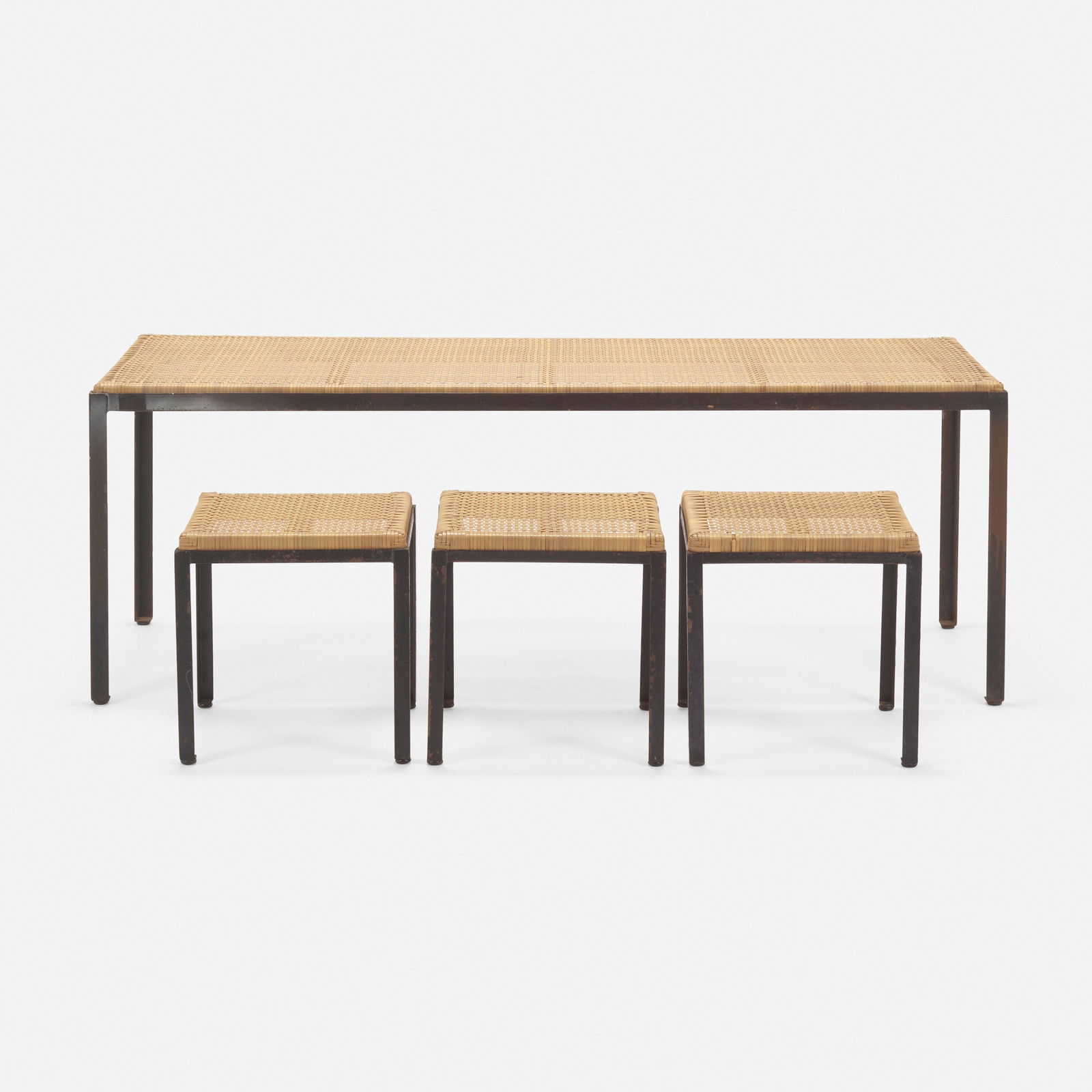 Danny Ho Fong, Osetsu Dei dining table and stools, set of three (1 of 5)