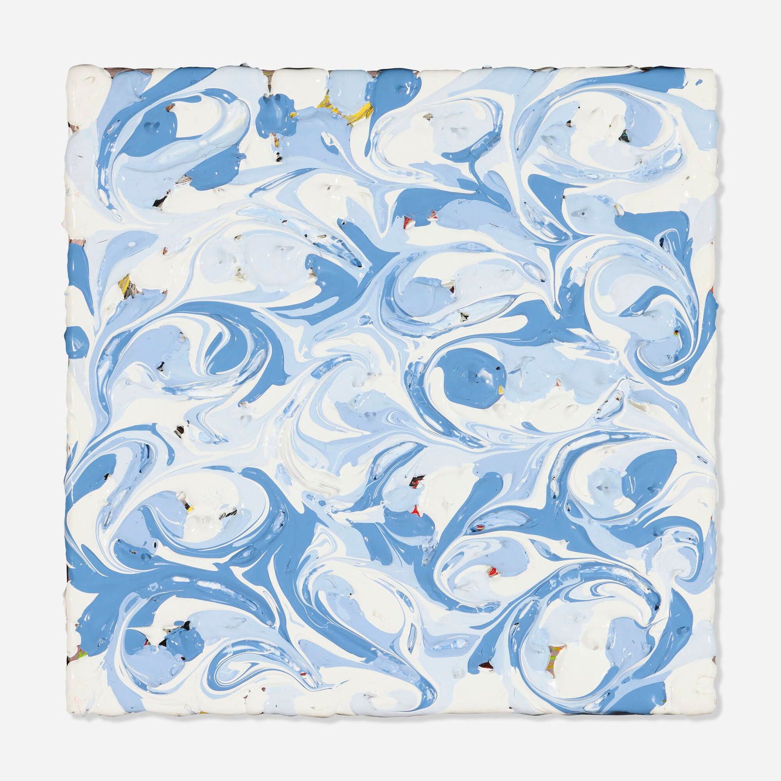 Eduardo Guelfenbein, Untitled: Eduardo Guelfenbein Untitled acrylic on board 15.875 h x 16 w x 1.875 d in (40 x 41 x 5 cm) Signed to verso 'Eduardo Guelfenbein'. This work will ship from Lambertville, New Jers