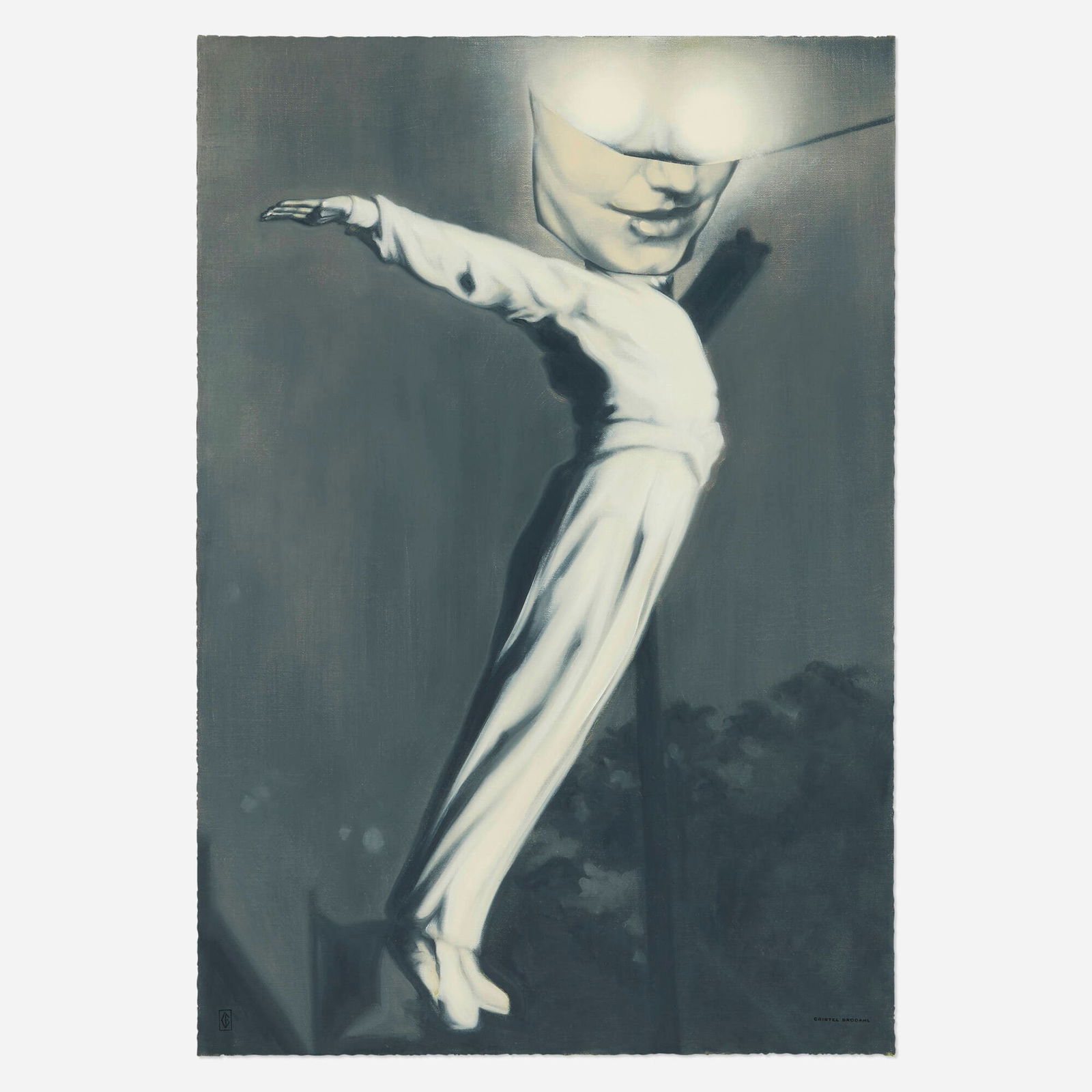 Cris Brodahl, In My House: Cris Brodahl In My House 2005oil on linen 31.375 h x 21.5 w in (80 x 55 cm) Signed to lower right 'Cris Brodahl'. Provenance: Marc Foxx Gallery, Los Angeles | Mitchell-