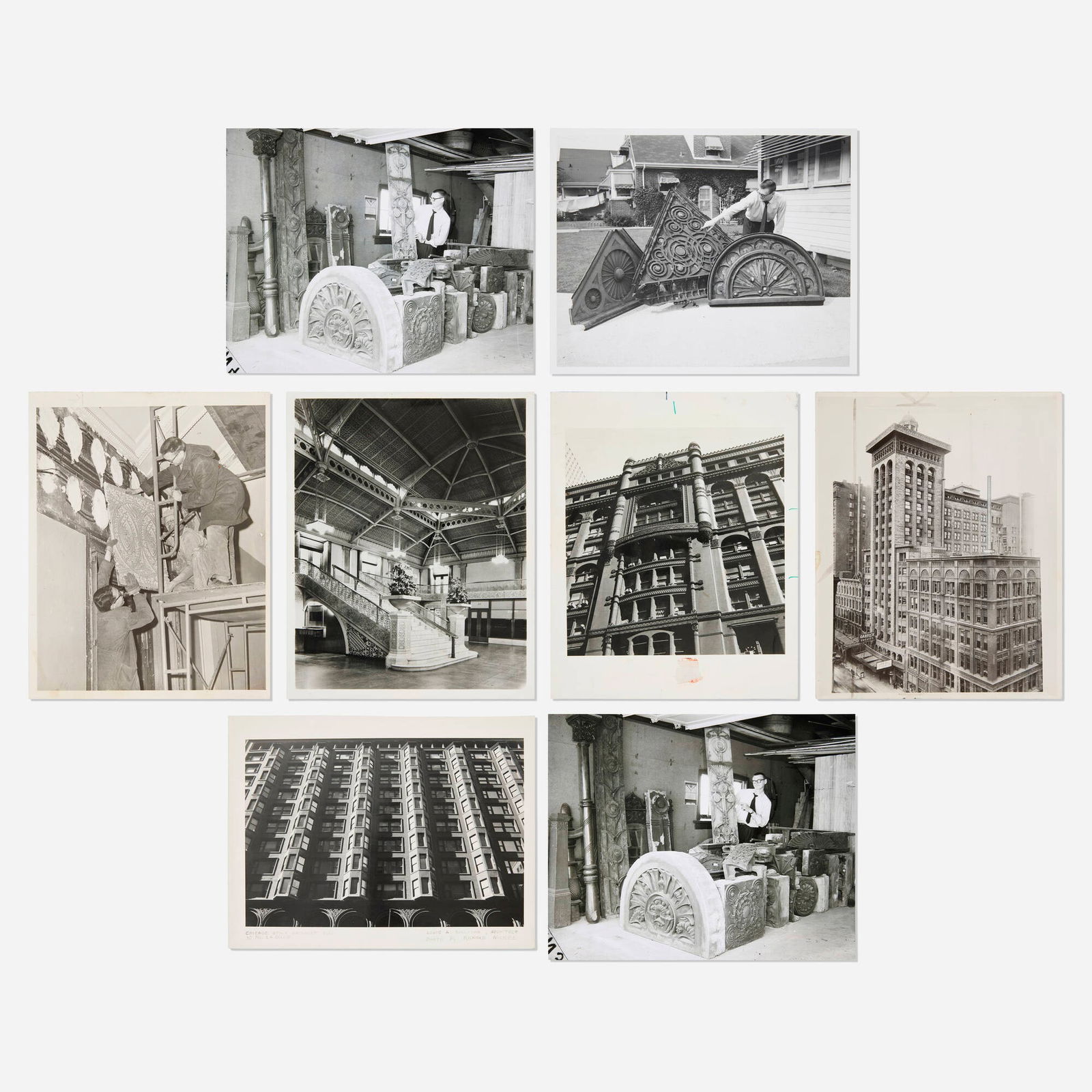 Richard Nickel and Larry Nocerino, Eight photographs (1 of 2)