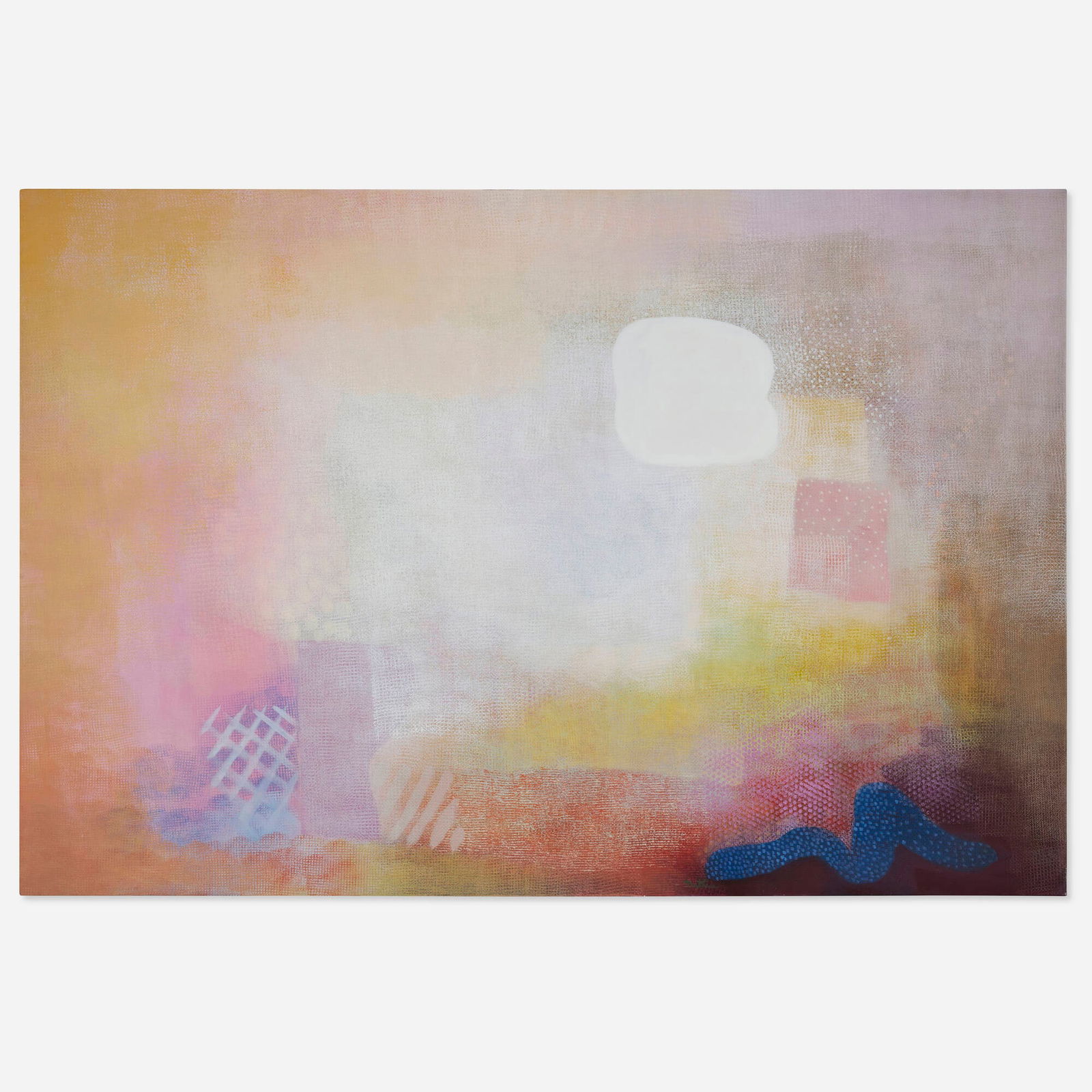 Robert Natkin, Seize the Day: Robert Natkin Seize the Day 1987-88acrylic on canvas 60.125 h x 88.75 w in (153 x 225 cm) Signed to lower edge 'Natkin'. Provenance: Billy Hork Galleries, Ltd., Chicago