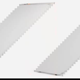 Jean Prouve, Facade panel: Jean Prouve Facade panel France, c. 1960powder-coated aluminum 67.750 h x 43.750 w x 2.500 d in (172 x 111 x 6 cm) Provenance: Magen H Gallery, New York | Private Collection <
