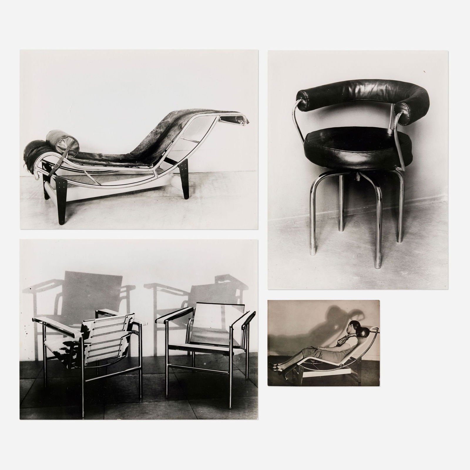 Four photographs from the Charlotte Perriand archive (1 of 2)
