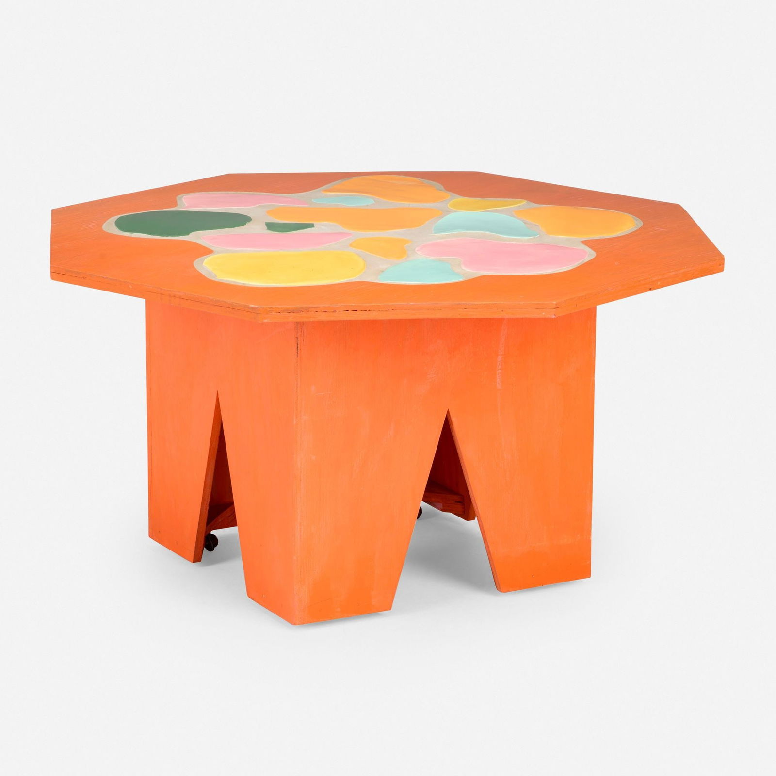 Mary Heilmann and Steve Keister, Tile Table (1 of 4)