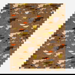 Lucienne Day, Calyx, rare olive colorway