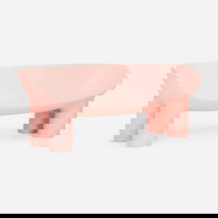 Faye Toogood, Roly Poly sofa: Faye Toogood Roly Poly sofa DriadeUK / Italy, 2018polyethylene 25 h x 69 w x 24.75 d in (63 x 175 x 63 cm) Molded manufacturer's mark to underside of one leg 'driade Roly-Poly Faye Toogo