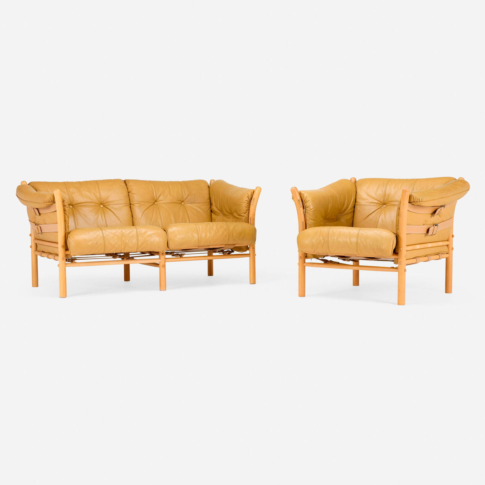 Arne Norell, Indra settee and lounge chair (1 of 4)