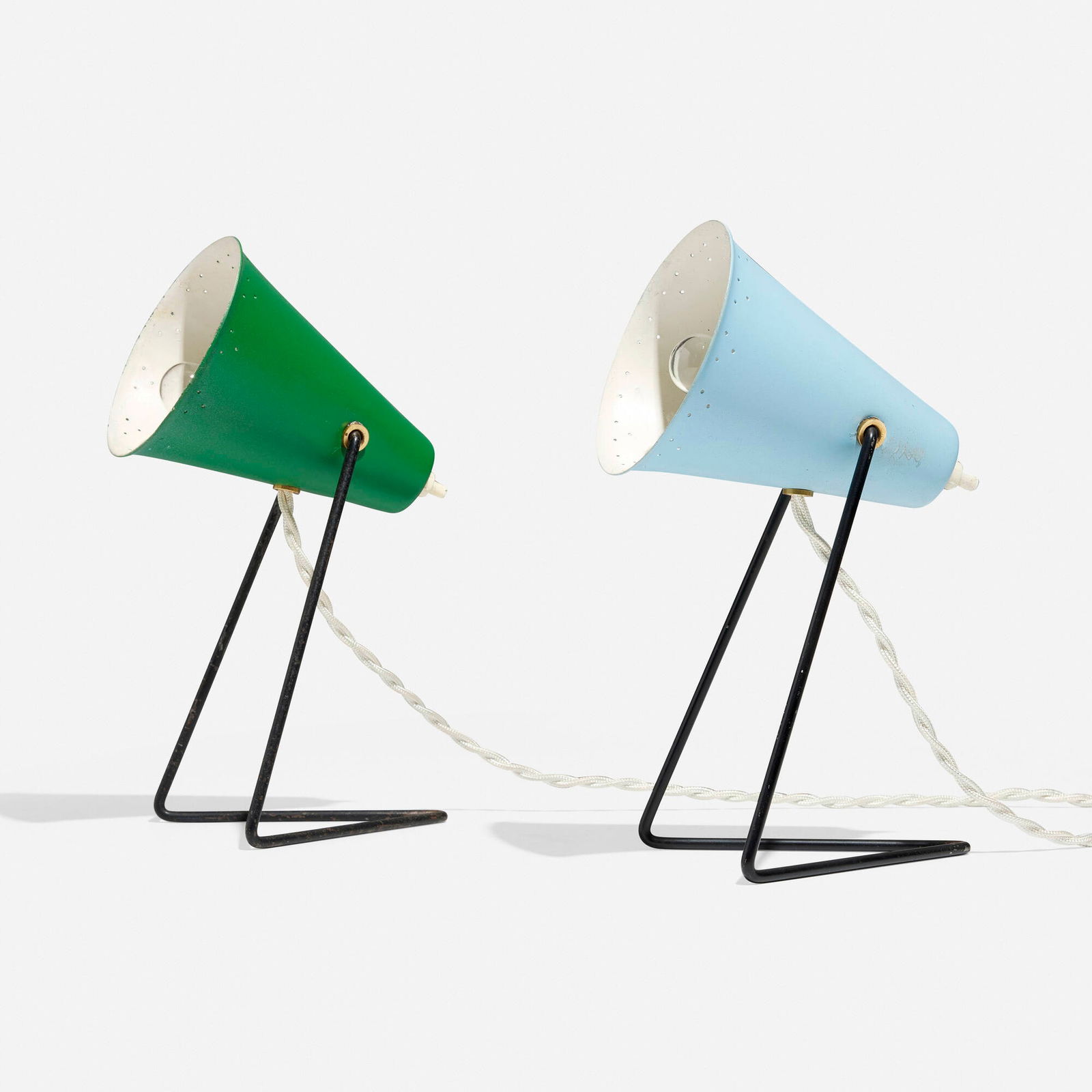 In the manner of Svend Aage Holm-Sorensen, Table lamps, pair (1 of 3)