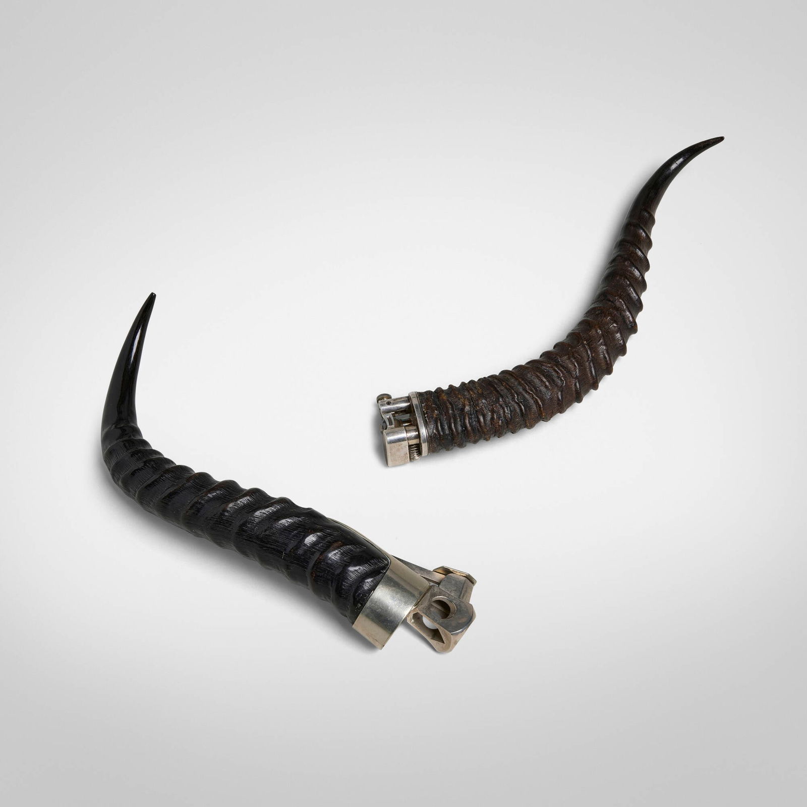 Dunhill, Rare table lighter and associated cigar cutter (1 of 4)