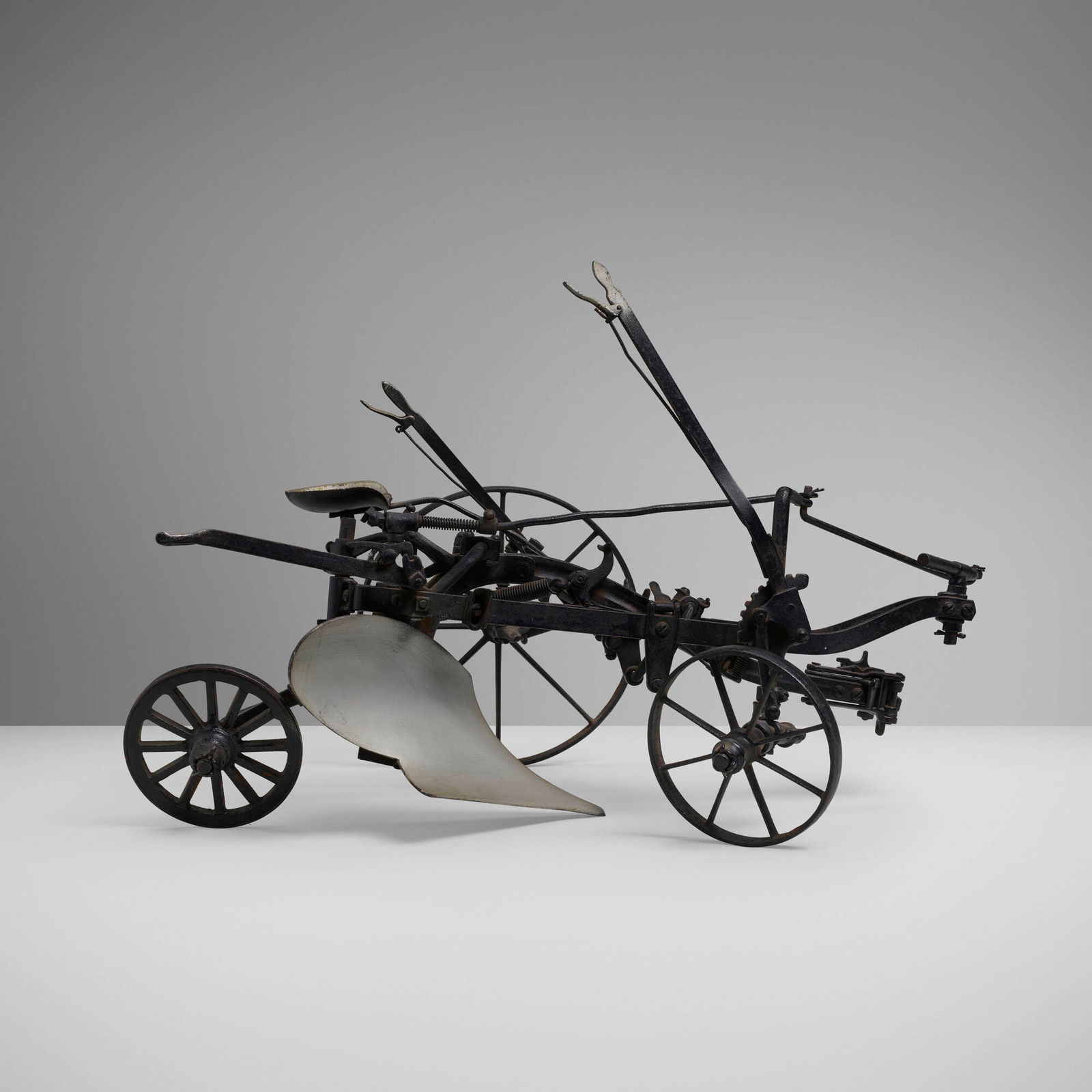 Finely detailed and articulated plow salesman sample (1 of 4)