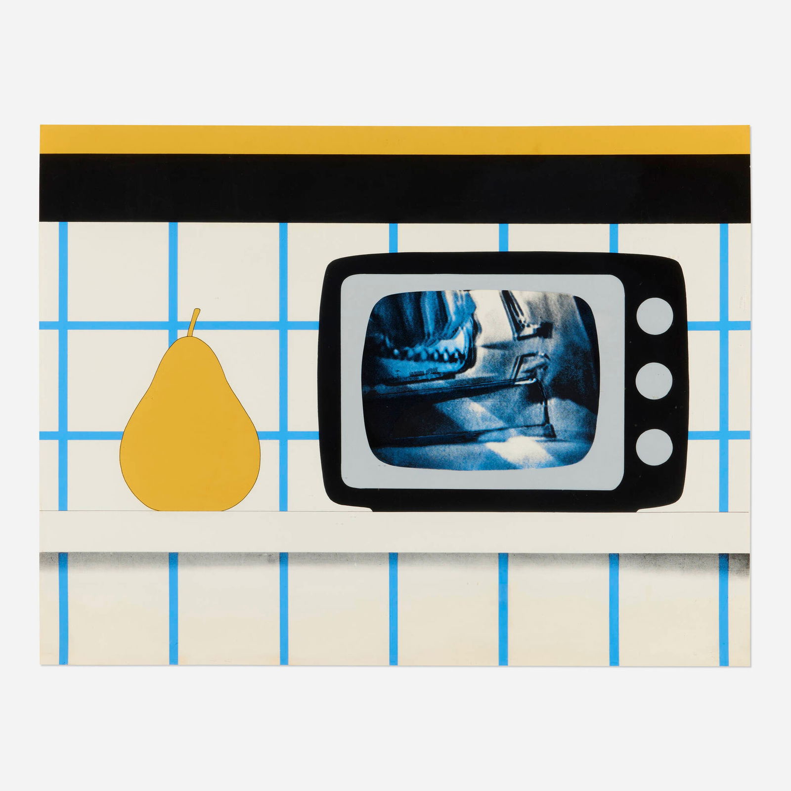 Tom Wesselmann, TV Still Life (from the 11 Pop Artists, Volume III portfolio) (1 of 4)