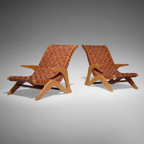Jose Zanine Caldas, Lounge chairs, pair (1 of 6)