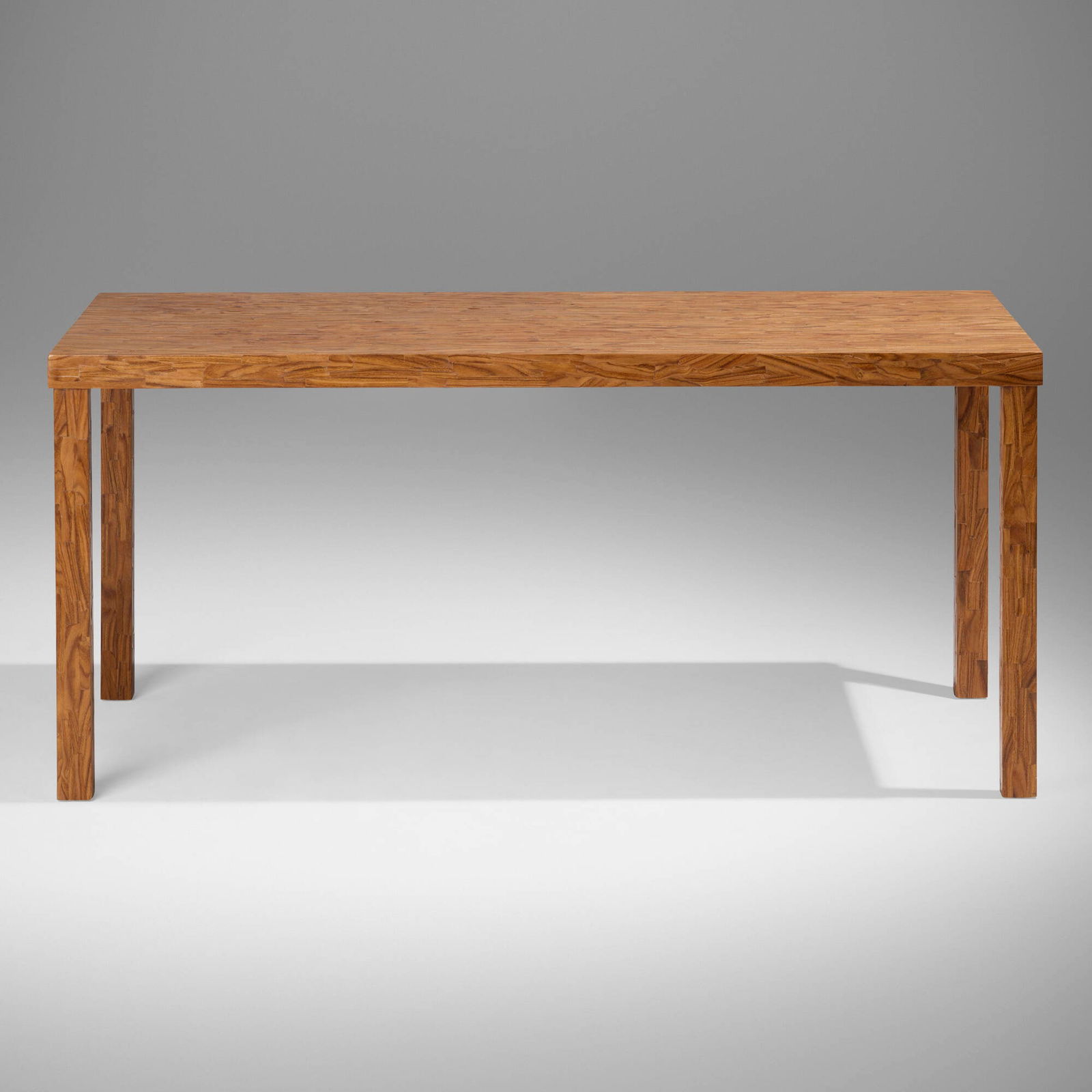 Fernando and Humberto Campana, Lascas dining table: Fernando and Humberto Campana Lascas dining table HabitartBrazil, c. 2005oriented strand board 29.25 h x 62.75 w x 31.25 d in (74 x 159 x 79 cm) Provenance: Private Coll