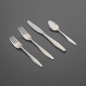 Gio Ponti, Diamond flatware service (1 of 4)