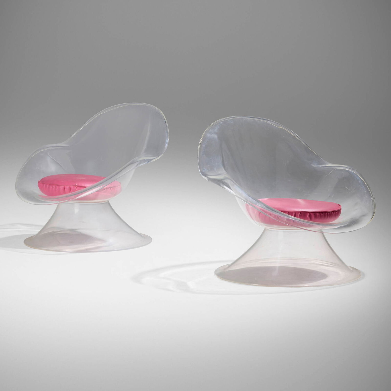 Erwine and Estelle Laverne, Daffodil lounge chairs from the Invisible Group, pair (1 of 4)