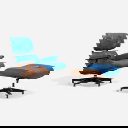 Charles and Ray Eames, Special-order 670 lounge chair and 671 ottoman