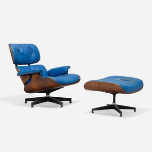 Charles and Ray Eames, Special-order 670 lounge chair and 671 ottoman
