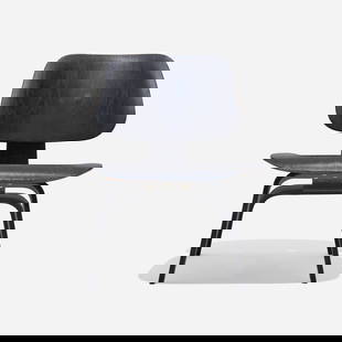 Charles and Ray Eames, LCW: Charles and Ray Eames LCW Herman Miller USA, 1945 / c. 1955 aniline-dyed ash plywood 26.75 h x 22 w x 22.5 d in (68 x 56 x 57 cm) Literature: Eames Design: The Work of the Office of Charles and