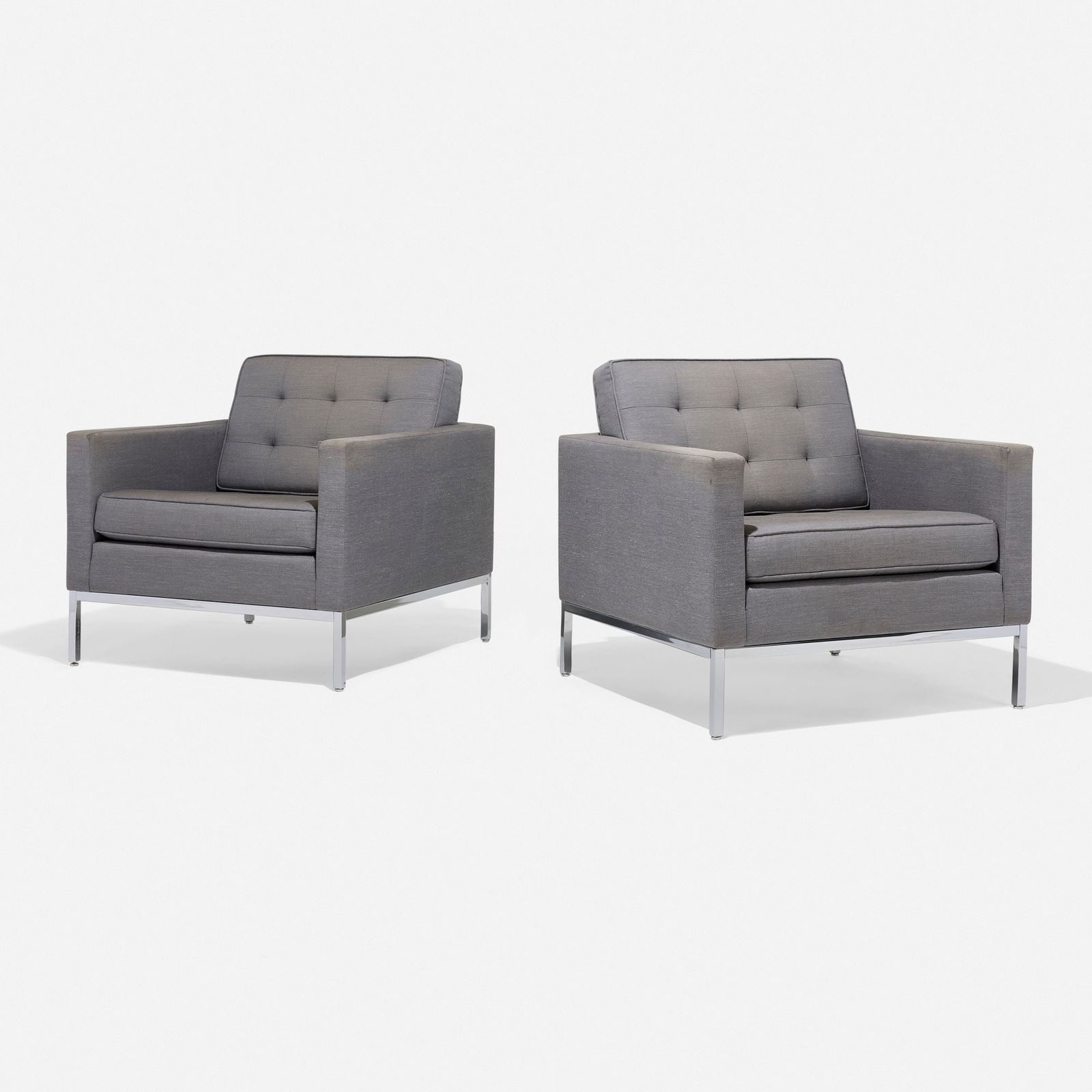 Florence Knoll, Lounge chairs, pair (1 of 5)