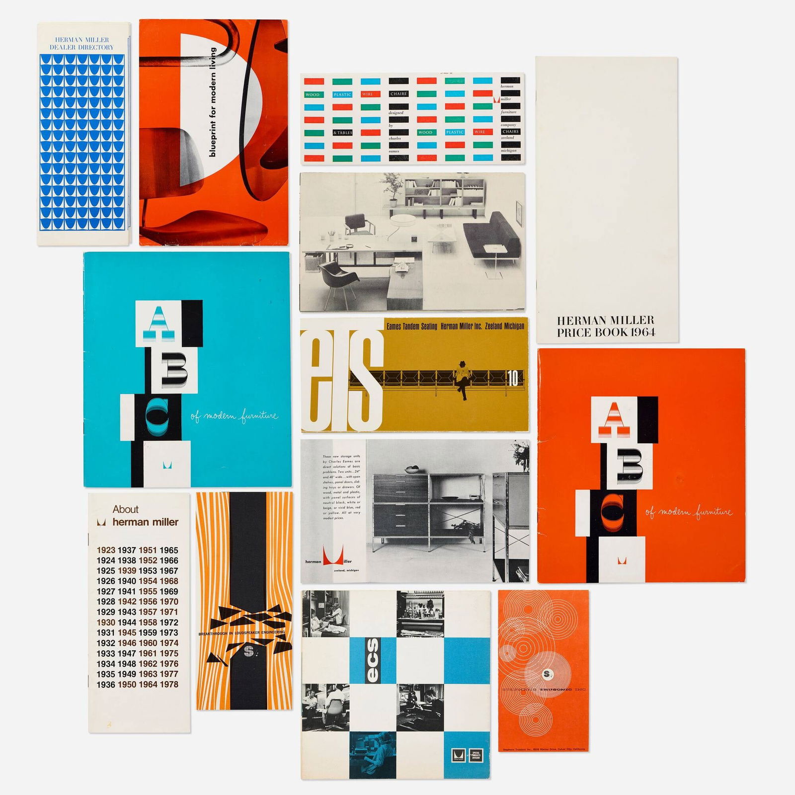 Herman Miller, Collection of ephemera (1 of 4)