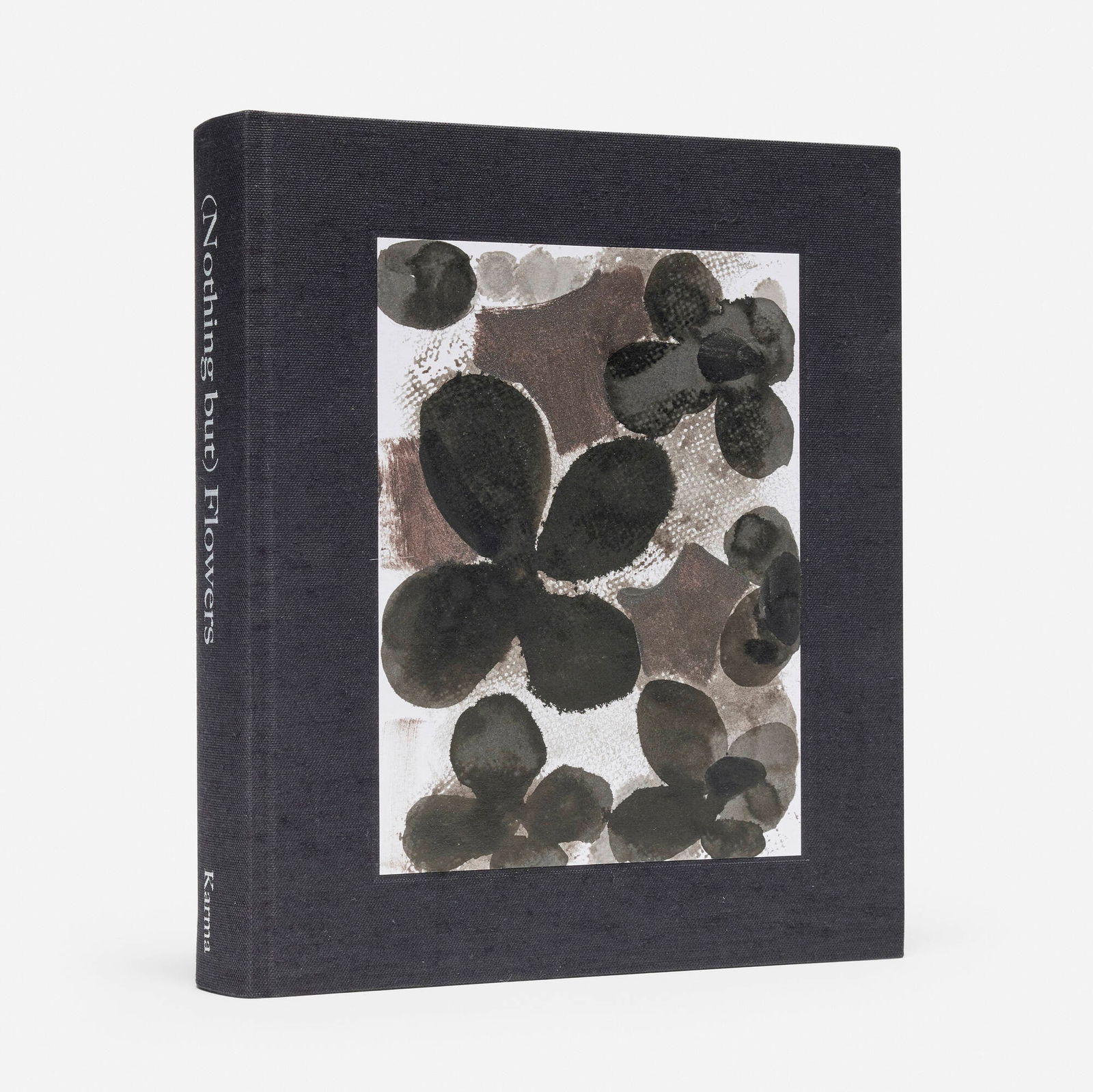 Amy Sillman, (Nothing but) Flowers: Amy Sillman (Nothing but) Flowers 2022mixed media on paper, clothbound book sheet: 8.75 h x 6.5 w in (22 x 17 cm) book: 12 h x 10.25 w x 2 d in (30 x 26 x 5 cm) Signed and numbered to title