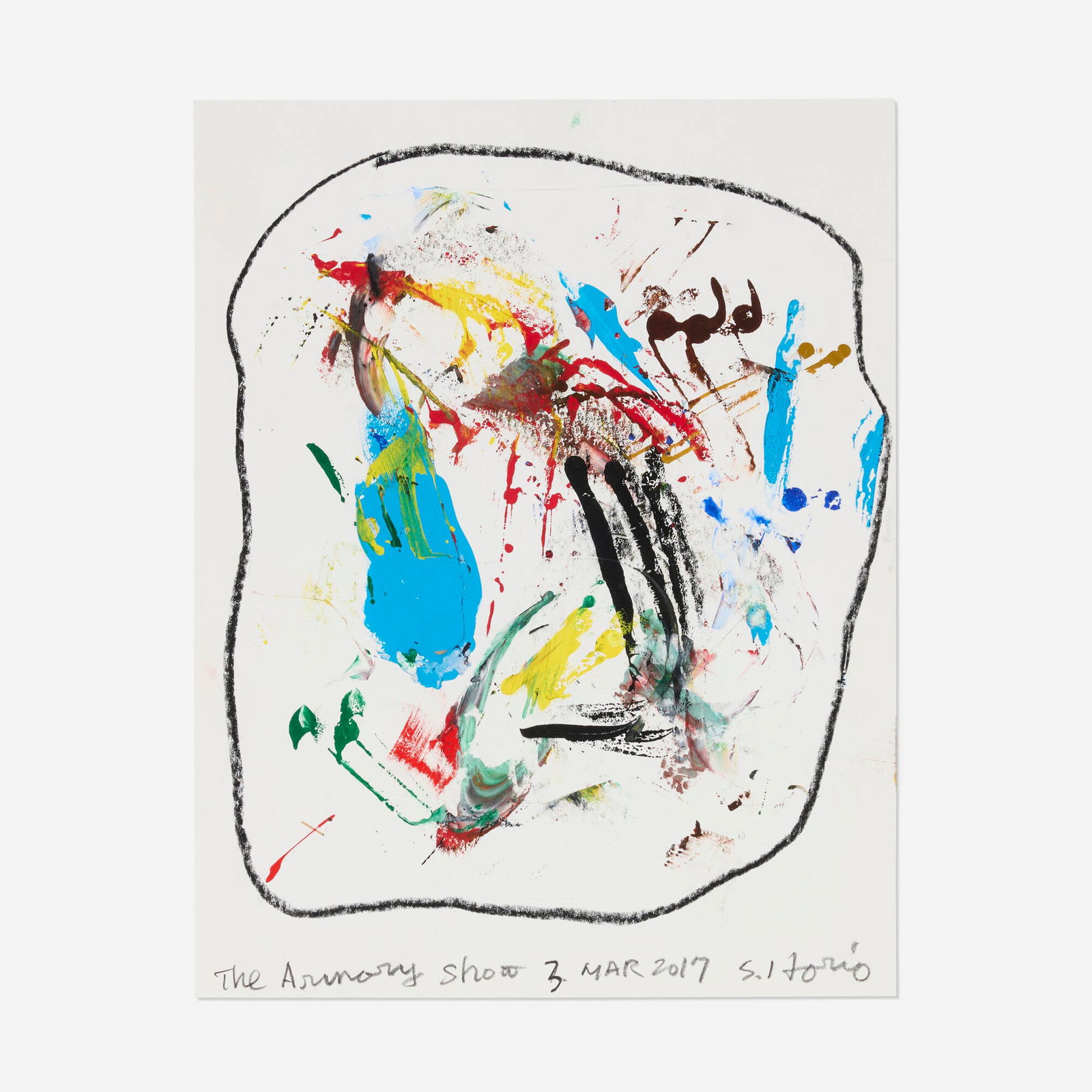 Sadaharu Horio, The Armory Show 3 Mar 2017 (from the Art Vending Machine project) (1 of 4)