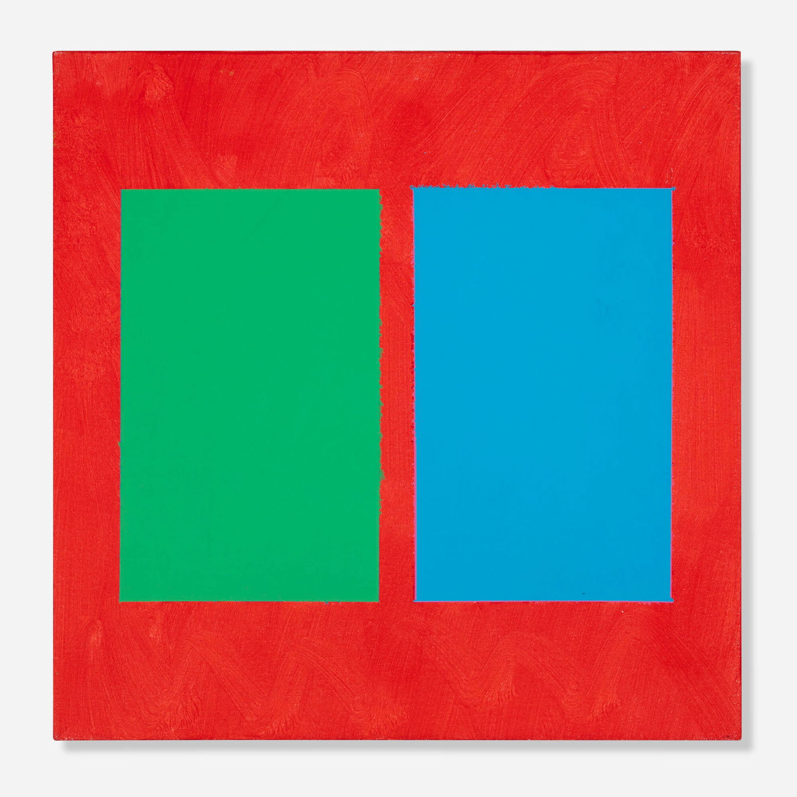 Max Gimblett, Phoenix: Max Gimblett Phoenix 1978acrylic on canvas 20 h x 20 w in (51 x 51 cm) Signed, titled and dated to verso 'Max Gimblett 78 Phoenix'. This work will ship from Chicago, Illino