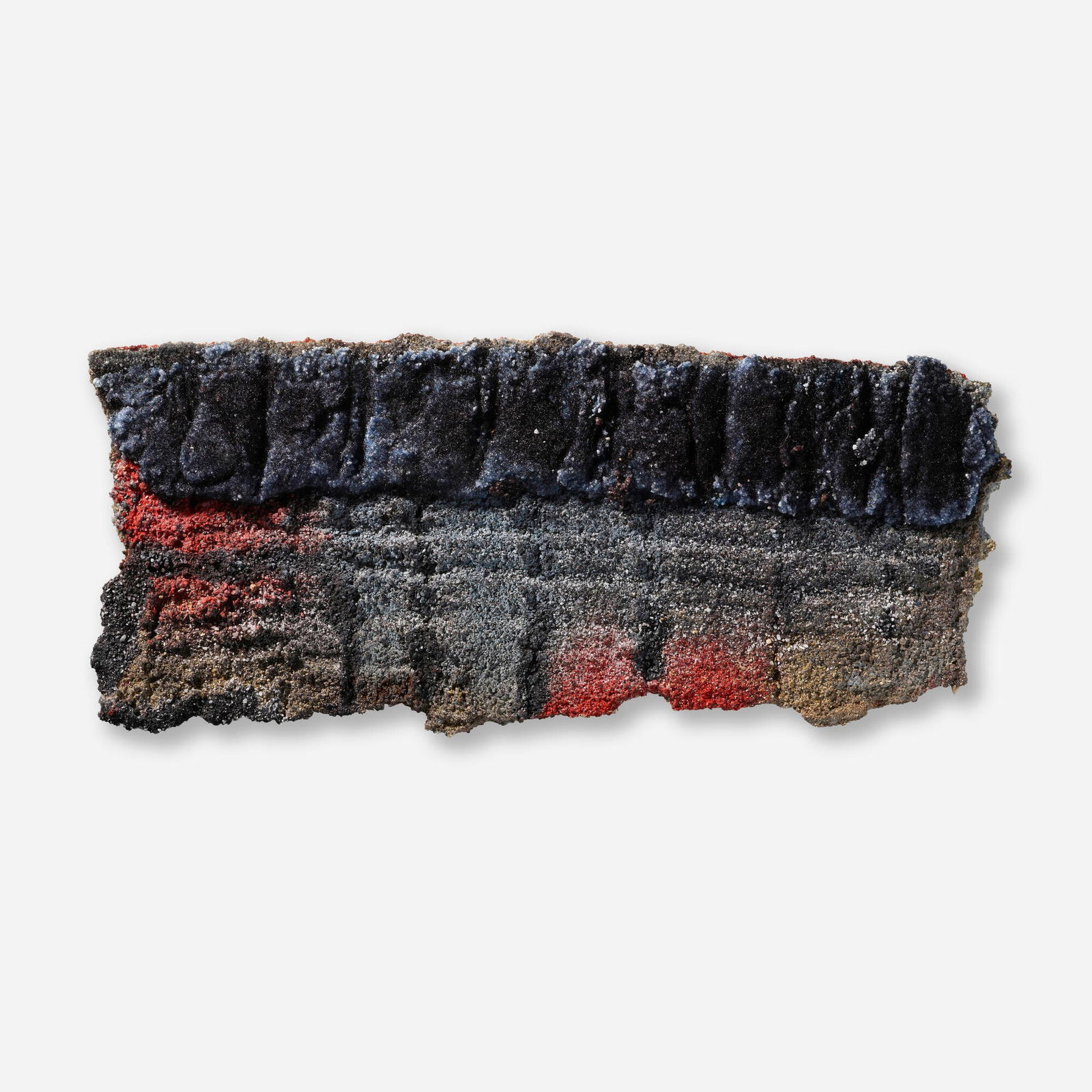 Enrico Donati, Untitled #1: Enrico Donati Untitled #1 c. 1954oil, flocking and ground quartz 4.5 h x 10 w in (11 x 25 cm) Inscribed to verso '#1'. Provenance: Private Collection