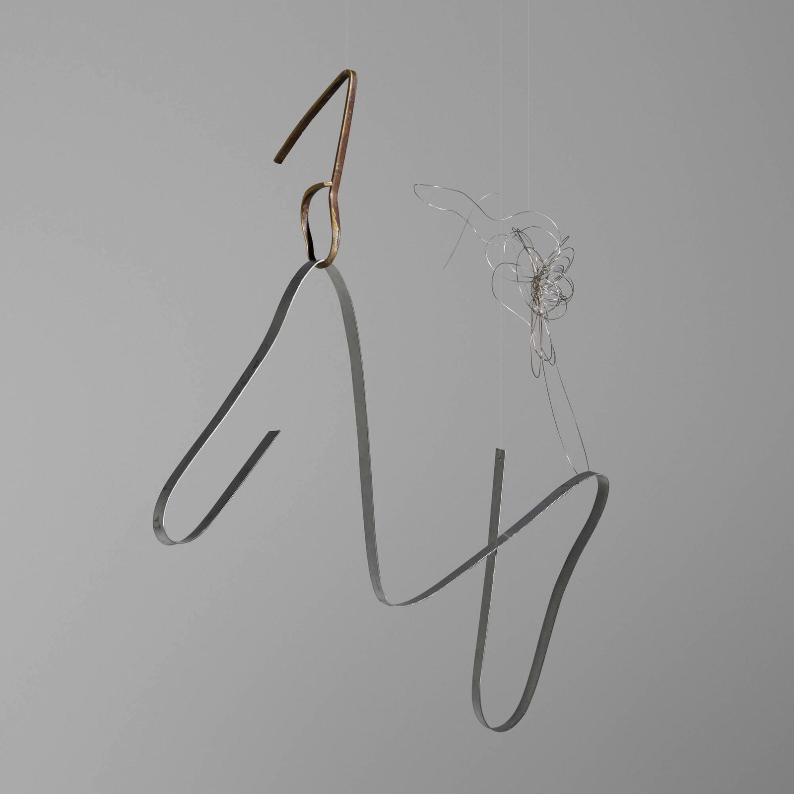 Katja Strunz, Untitled: Katja Strunz Untitled c. 2004metal 45 h x 24 w x 7 d in (114 x 61 x 18 cm) Provenance: Galerie Giti Nourbaksch, Berlin | Acquired from the previous in 2005 by the present owne