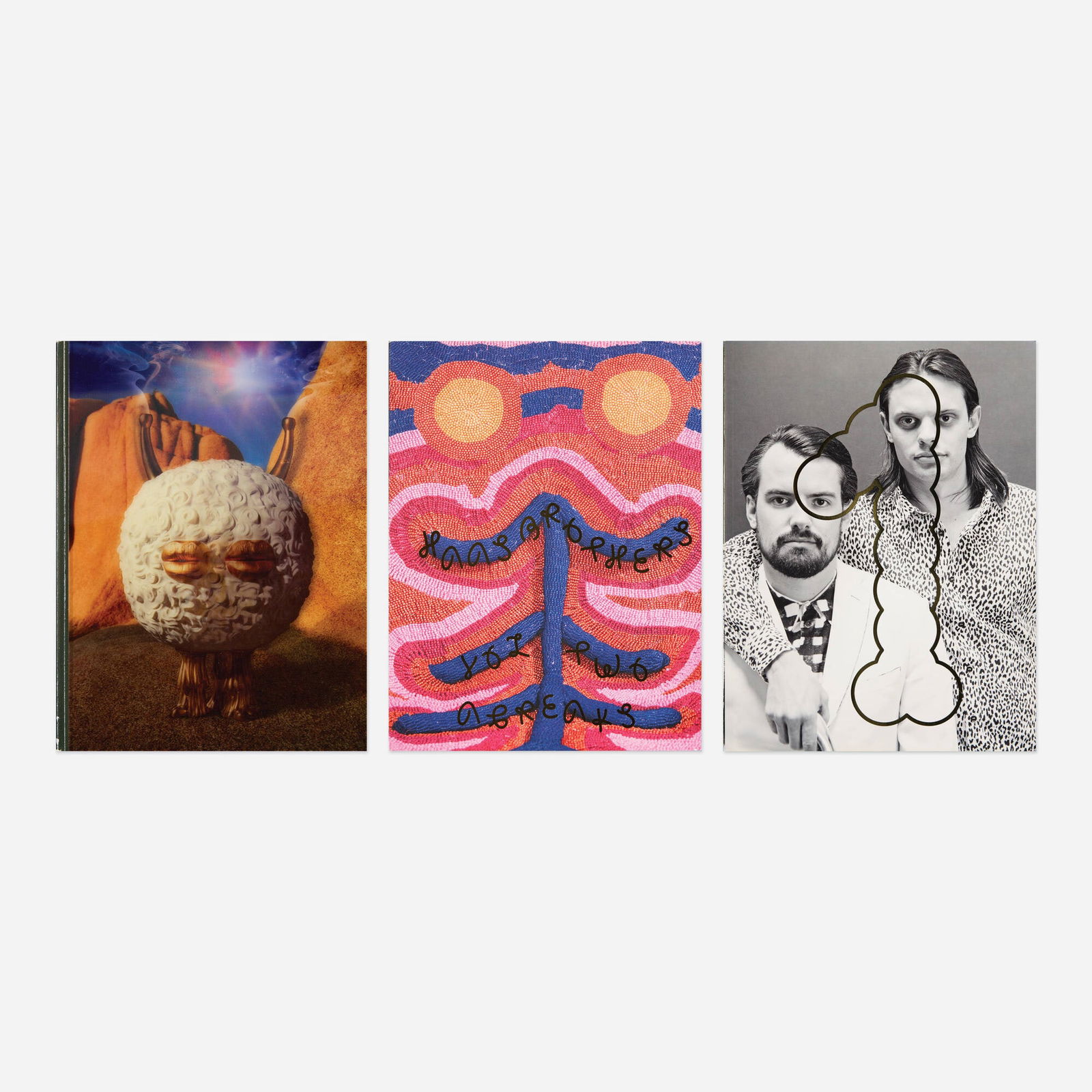 The Haas Brothers monographs, three: The Haas Brothers monographs, three Provenance: Collection of James Zemaitis Complete Lot Details The Haas Brothers: Volume 1 Simon and Nikolai Haas et al., R & Company and Da