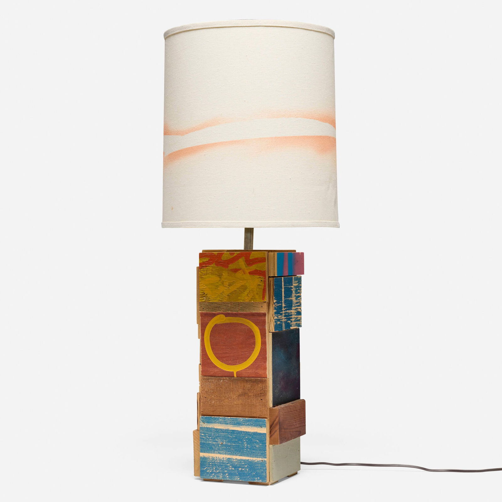 Jason Meadows, Horizontal Striation Scrap Lamp (1 of 6)