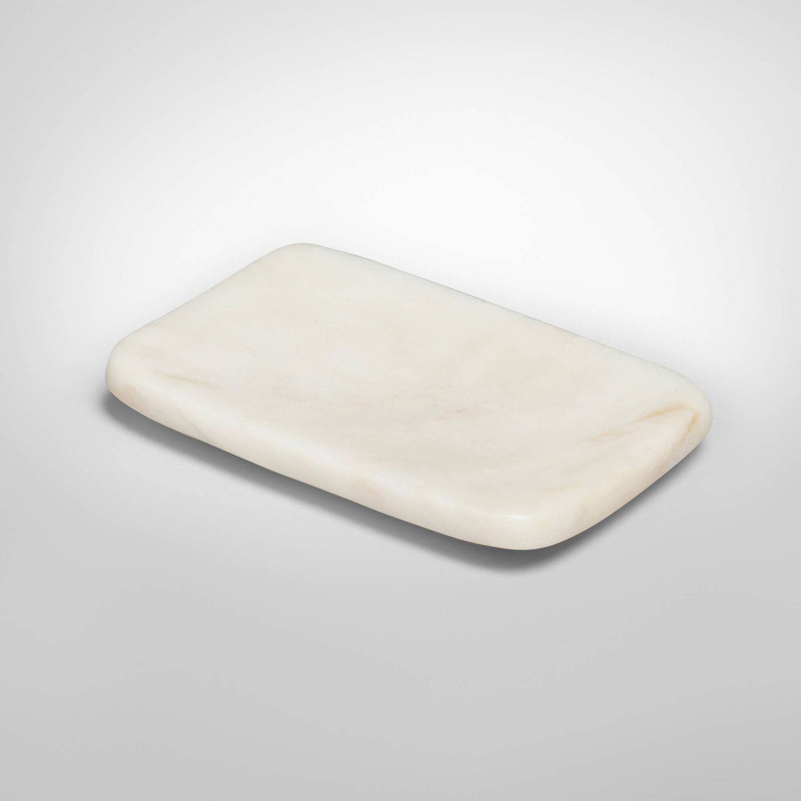 Alma Allen, Not Yet Titled (tray): Alma Allen Not Yet Titled (tray) c. 2005marble 0.625 h x 5.25 w x 3.625 d in (2 x 13 x 9 cm) Incised signature and number to underside 'AA 2'. Provenance: Blackman Cruz