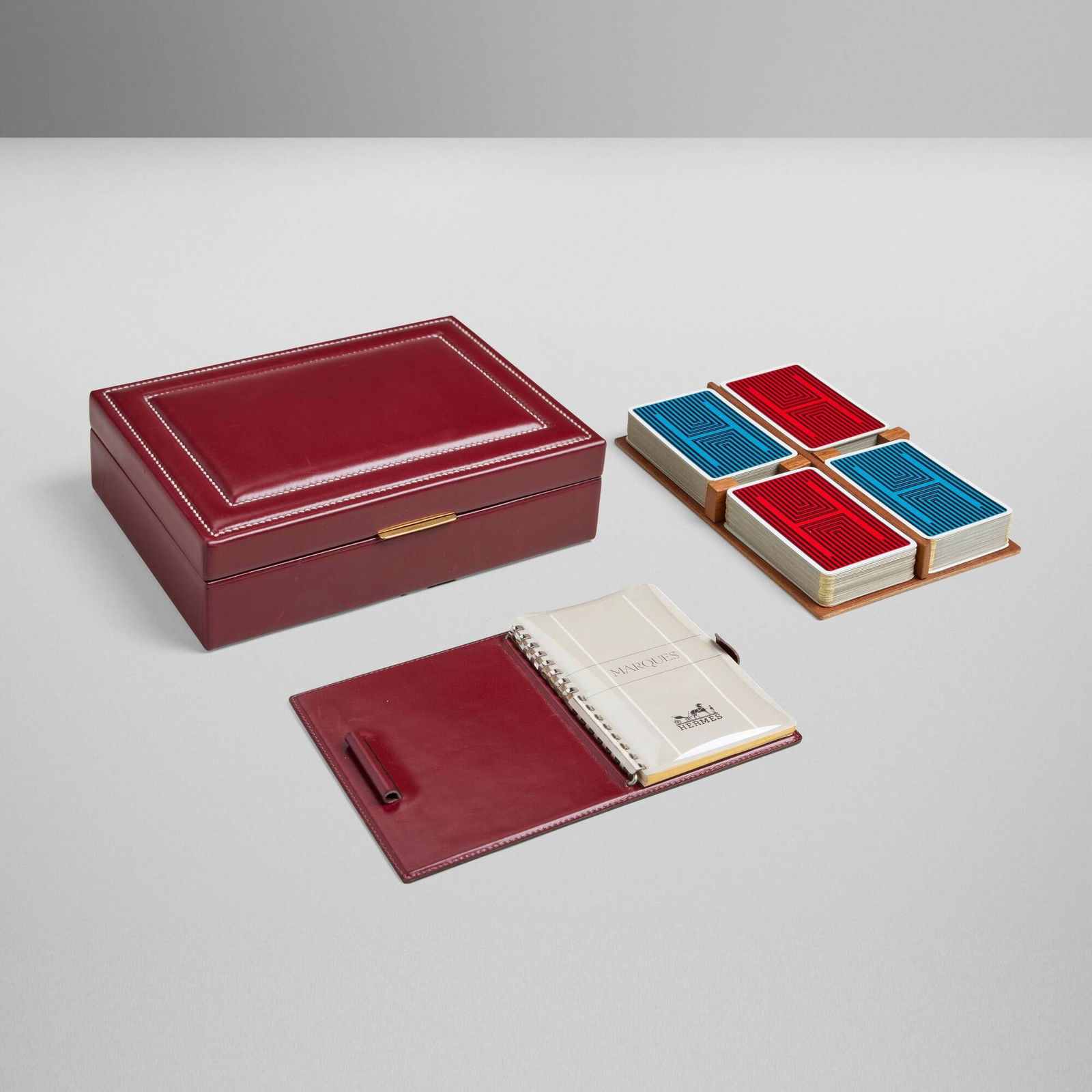 Paul Dupre-Lafon for Hermes, Playing card game box (1 of 5)