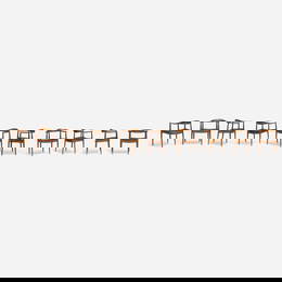 Hans J. Wegner, The Chairs, set of ten