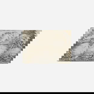 Lucas Kilian, Sleeping Child with Four Skulls (Mors Omnia Aequat) (After Barthel Beham): Lucas Kilian Sleeping Child with Four Skulls (Mors Omnia Aequat) (After Barthel Beham) 16th centuryengraving 2.125 h x 3 w in (5 x 8 cm) Provenance: Collectin of Lisa Goldberg