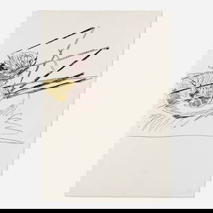 Andy Warhol, Flowers (Hand-Colored): Andy Warhol Flowers (Hand-Colored) 1974screenprint with hand-coloring 40.375 h x 27.375 w in (103 x 70 cm) Signed to lower right 'Andy Warhol'. Signed, dated and numbered to verso '2/250 Andy