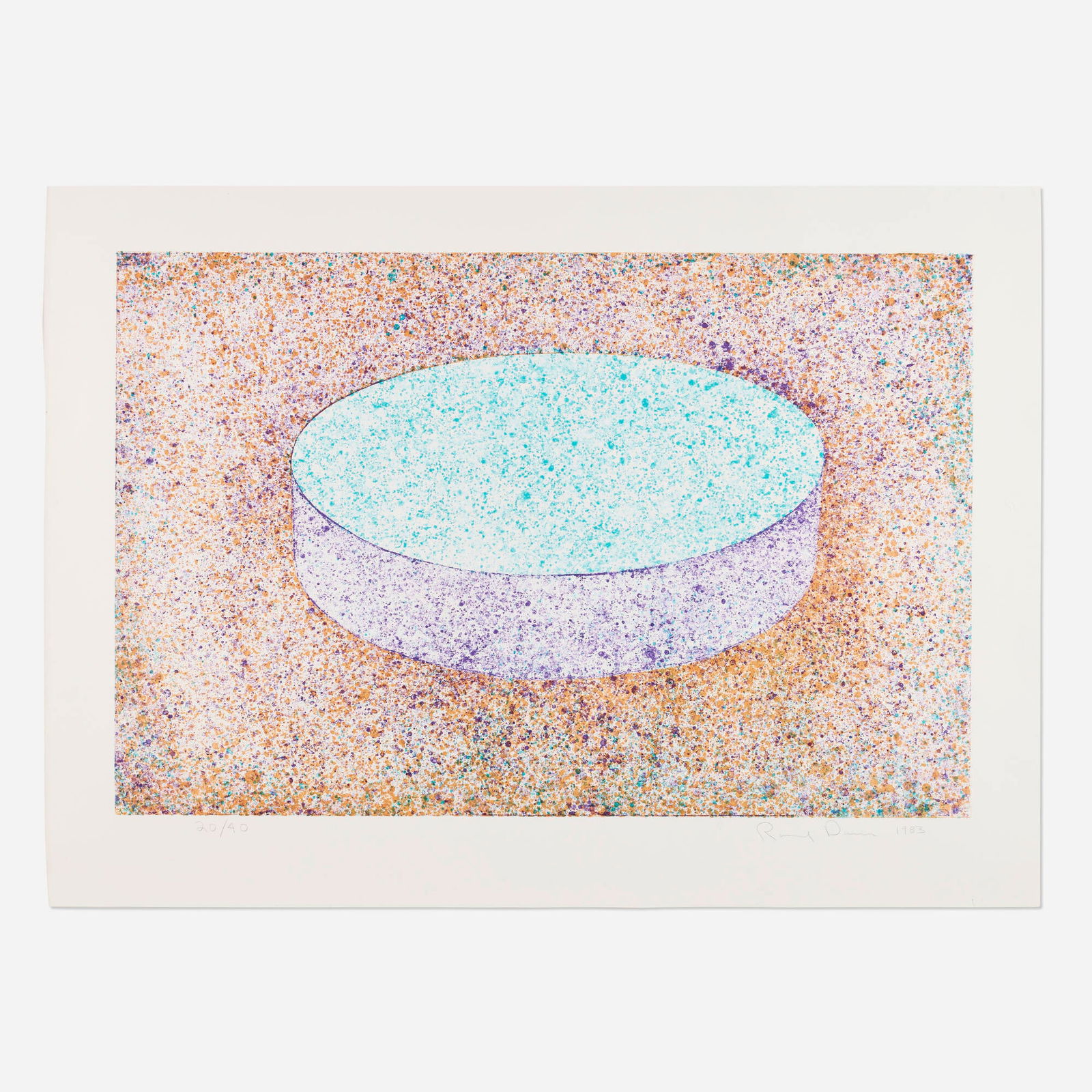 Ronald Davis, Disc Slab (1 of 4)